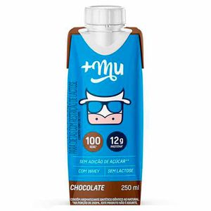 Bebida Láctea Com Whey +mu Chocolate 250ml