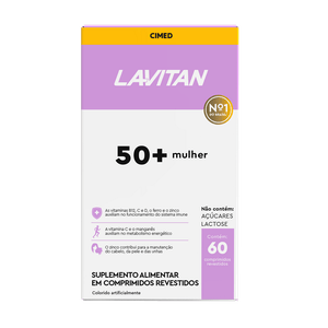 Lavitan 50+mulher 60 Comprimidos Revestidos