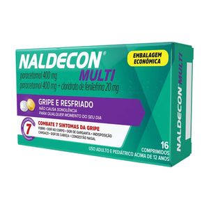Naldecon Multi 400mg/20mg/400mg 16 Comprimidos