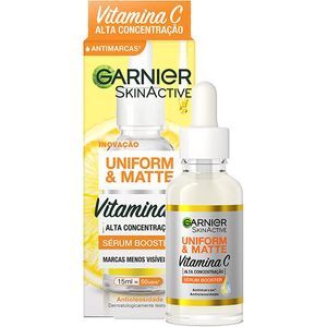 Serum Facial Antimarcas Garnier Uniform&matte Vitamina Com 15ml