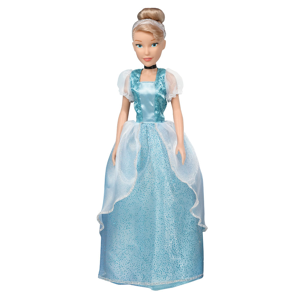 Boneca Cinderela Princesa Disney Mini My Size Grande Novabri - Loja Zuza  Brinquedos