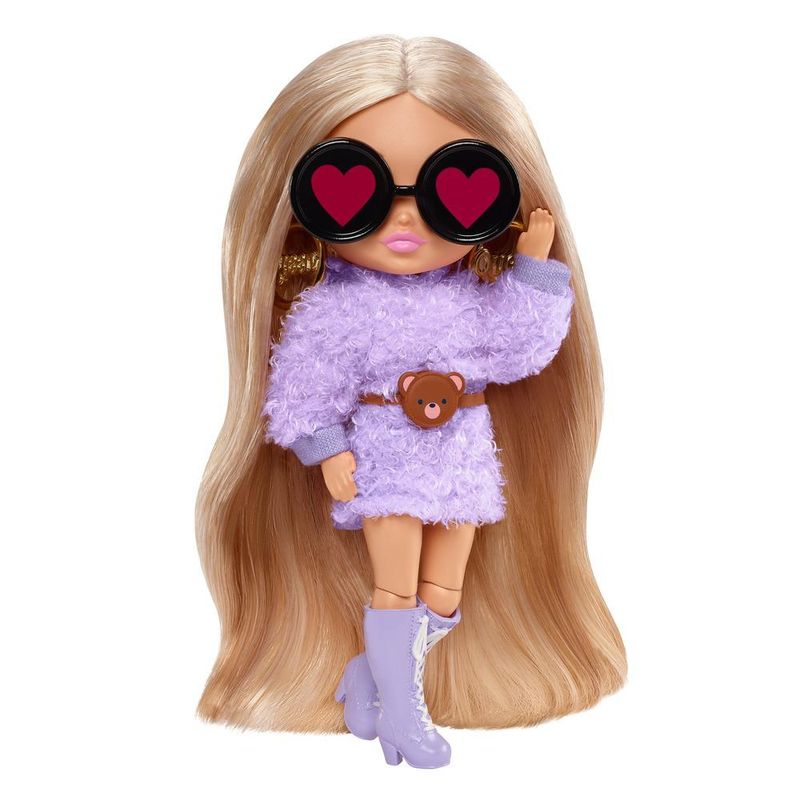 Boneca Barbie Extra Minis - Roupa Emoji - Gorro Azul - Mattel -  superlegalbrinquedos