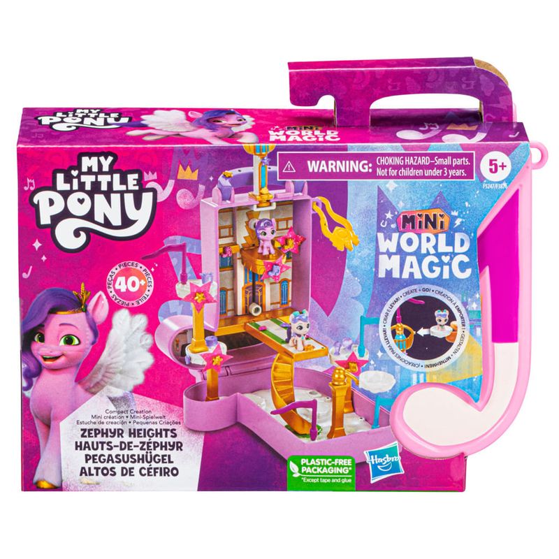 My Little Pony - Mini Figura e Acessórios - 16Cm - Cores Mágicas - Rarity -  Hasbro