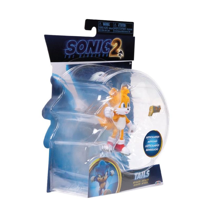 Sonic 2 filme Boneco articulado Sonic Candide - Loja de Brinquedos