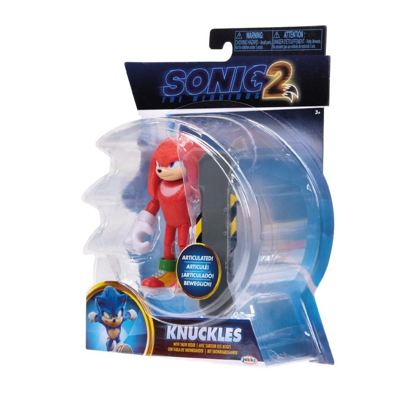 Mini Figura - Sonic 2 Movie - Knuckle The Echidna - 10 cm