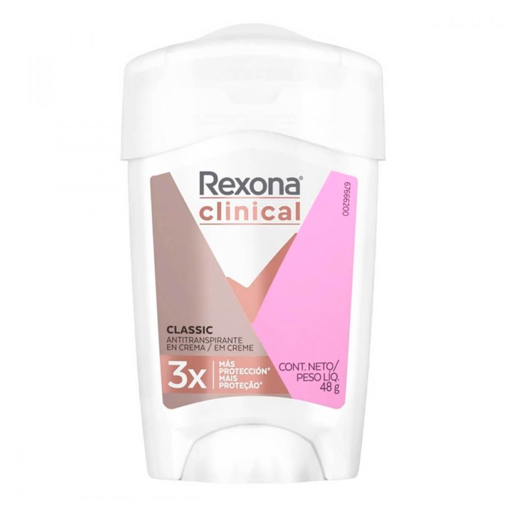 Antitranspirante Creme Classic Rexona Clinical 48g - giassi