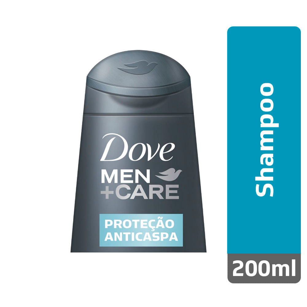 Shampoo Anticaspa Dove Men Care Fortificante 200Ml D'Or Mais Saúde
