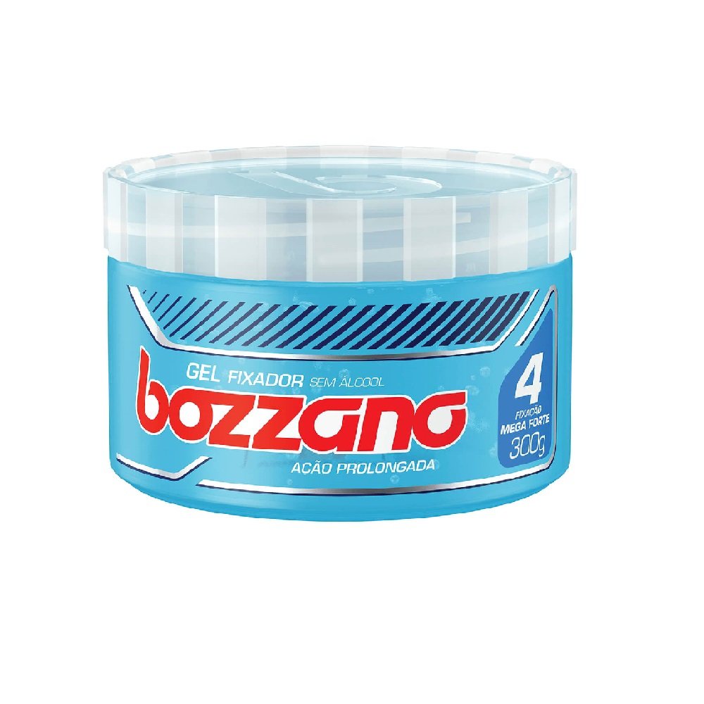 Gel Fixador Condicionante Bozzano Ação Prolongada Mega Forte Fixação 4