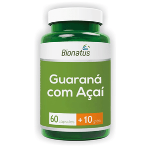 Guaraná com Açai Green Bionatus com 70 comprimidos