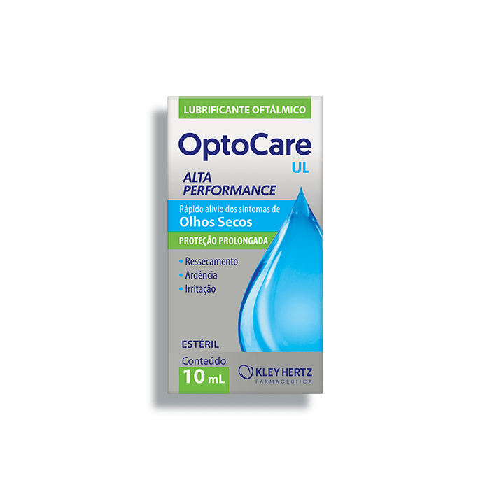 Optocare UL Lubrificante Oftálmico Kley Hertz 10 mL