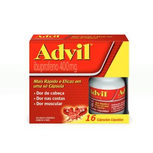 Advil 400mg 16 Comprimidos