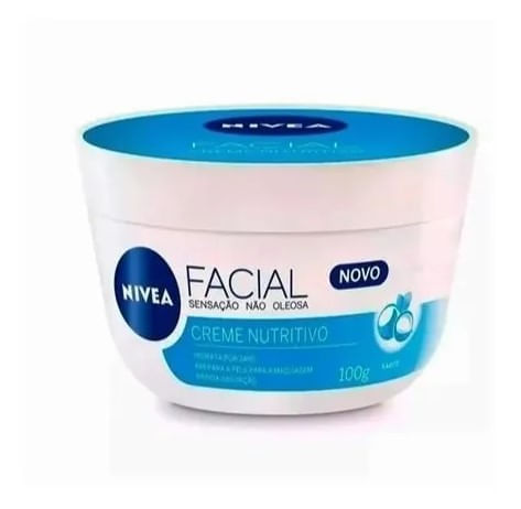 Kit Hidratante Nivea Milk 200ML+Creme Facial Nivea Nutritivo 100G