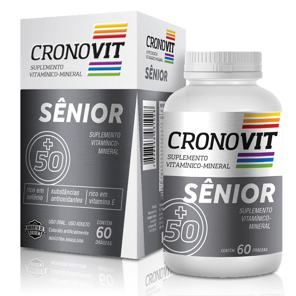 Cronovit Sênior 60 Drágeas