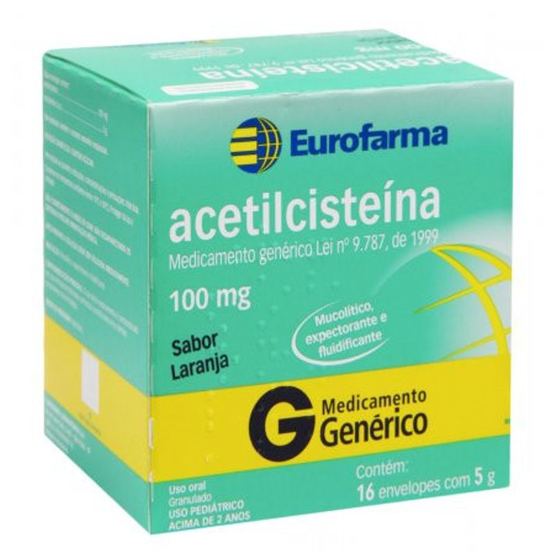 ACETILCISTEINA 20MG/ML XAROPE INFANTIL C/120ML - ACETILCISTEINA