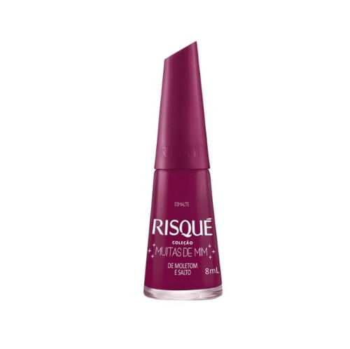 Esmalte Risqué Vinho Cremoso De Moletom e Salto 8 mililitros - D'Or ...