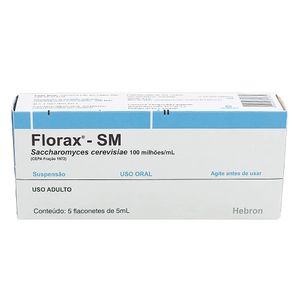 Florax SM Adulto Framboesa 5 FlaconetesX5ml