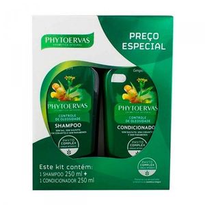Kit Shampoo + Condicionador Phytoervas Controle de Oleosidade 250ml