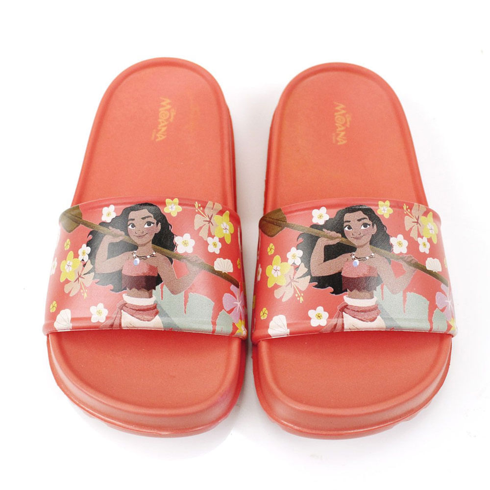 Chinelo Slide Moana - Coral