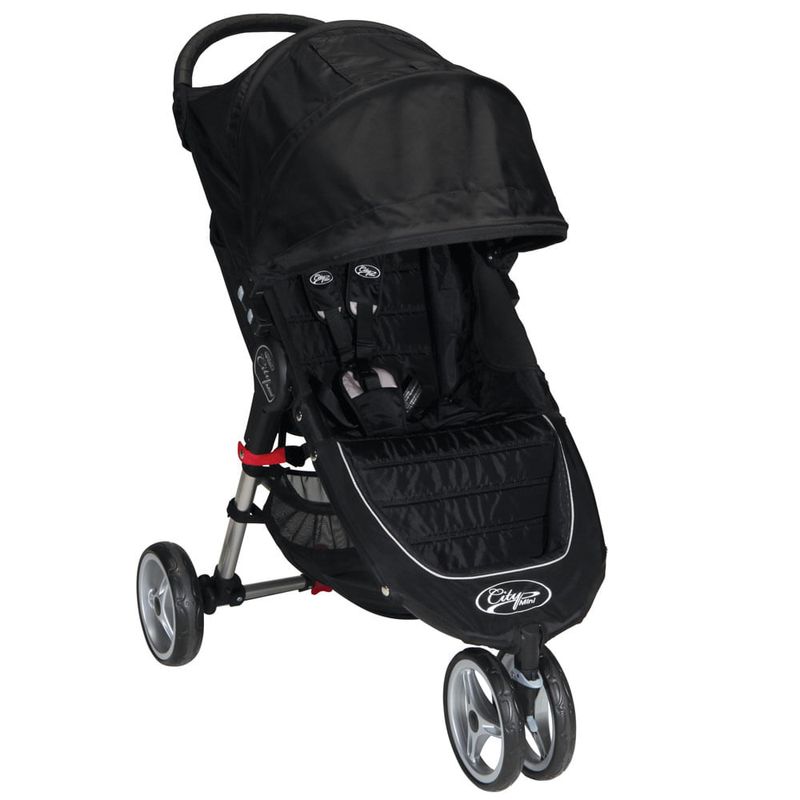 Carrinho de Passeio City Mini 4W Black Baby Jogger D Or Mais