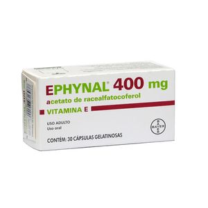 Ephynal 400mg Bayer 30 Cápsulas
