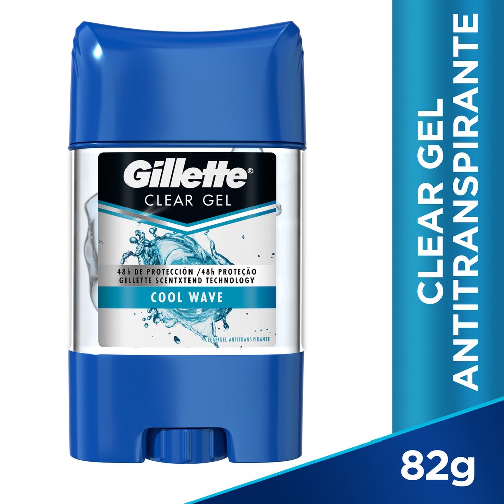 Desodorante Gel Antitranspirante Gillette Cool Wave 82g - D'Or Mais Saúde