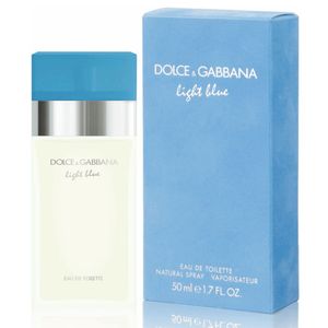 Light Blue By Dolce Gabbana Eau De Toilette Feminino 50ml