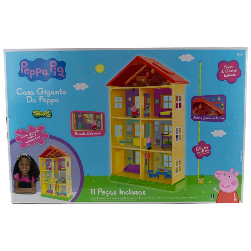 Peppa Pig - Playset e Mini Figuras Casa Popn - Sunny 002313