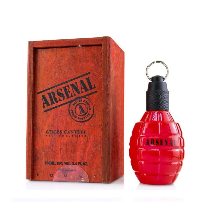 Arsenal New Red Eau De Parfum Masculino - D'Or Mais Saúde