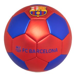 Bola de Futebol - Barcelona - Vermelho - Futebol e Magia - Número 5