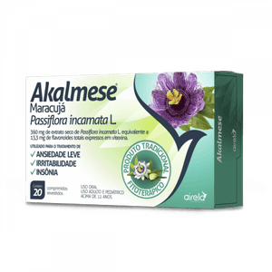 Akalmese 360mg Comprimido Revestido - Caixa com 20 Comprimidos