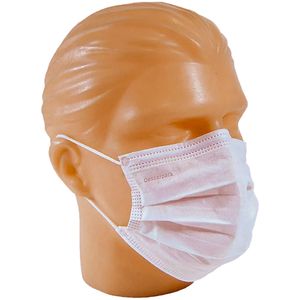 Máscara Cirúrgica Tripla Camada com Elástico Descarpack - Caixa com 50 máscaras