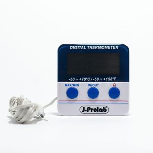 Termômetro Digital Máxima/Mínima com Cabo e Alarme - unidade