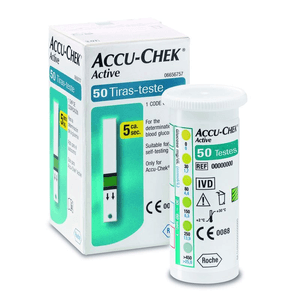 Accu-Chek Active com 50 tiras reagentes