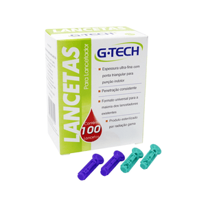 Lanceta para lancetador G-Tech ( Unidade de Lanceta )