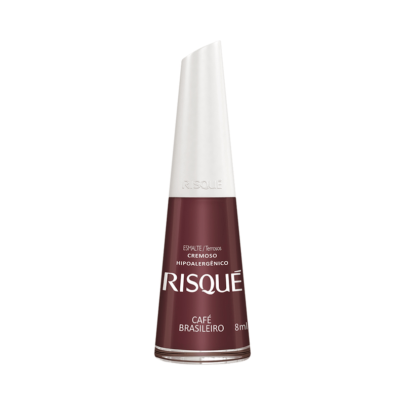 Esmalte Risqué Cremoso Café Brasileiro - D'Or Mais Saúde