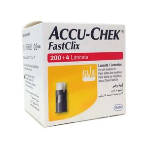 Accu-Chek FastClix com 204 lancetas