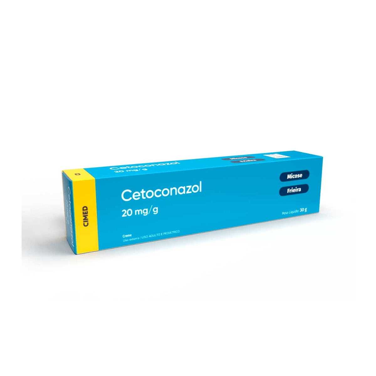 Cetoconazol 20mg/g Cimed Creme Dermatológico Bisnaga 30g