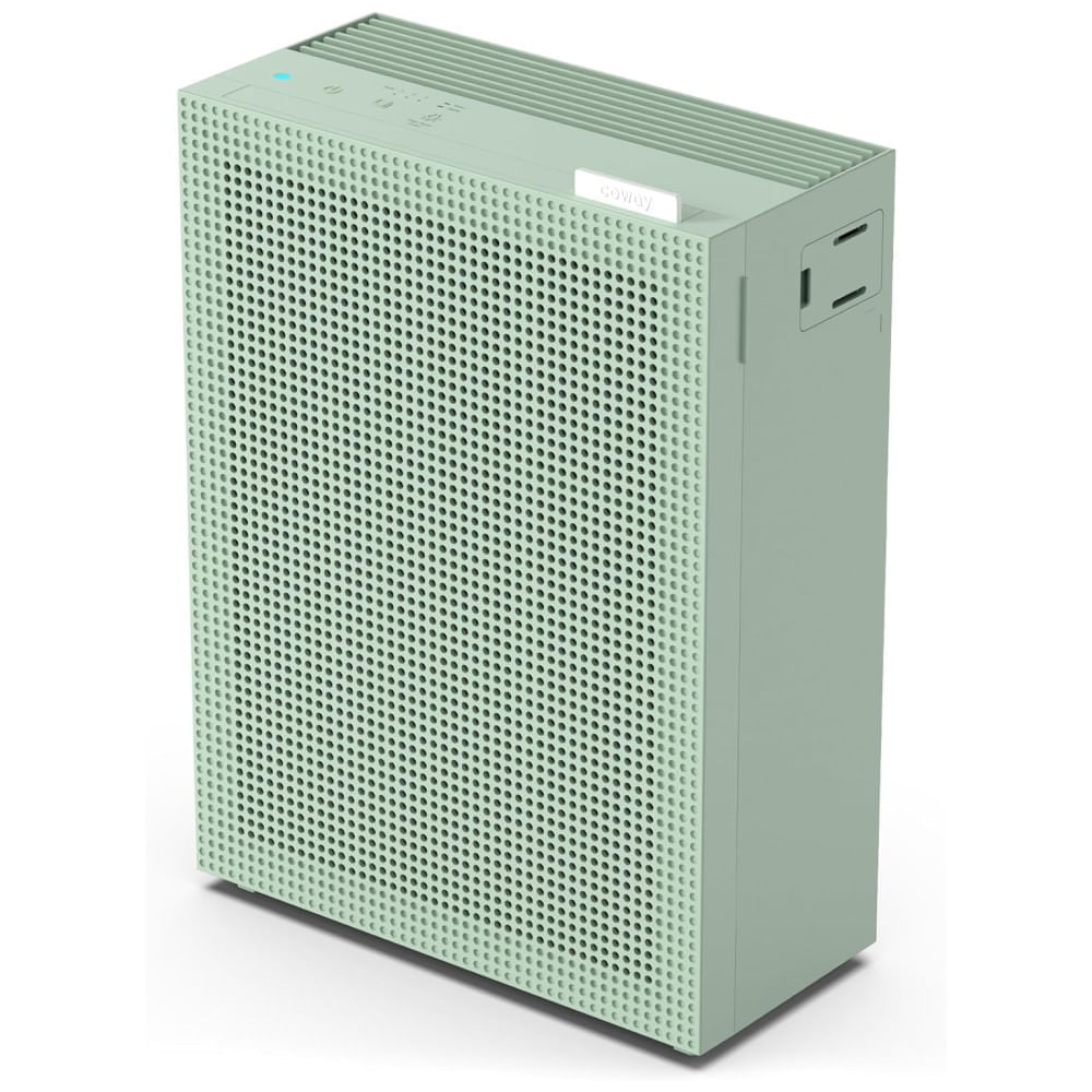 Purificador de Ar para Ambientes até 96m² com Sensor de Qualidade, Modo Automático e Filtro HEPA Lavável, 110V 35W, Coway  Airmega 150s, Verde