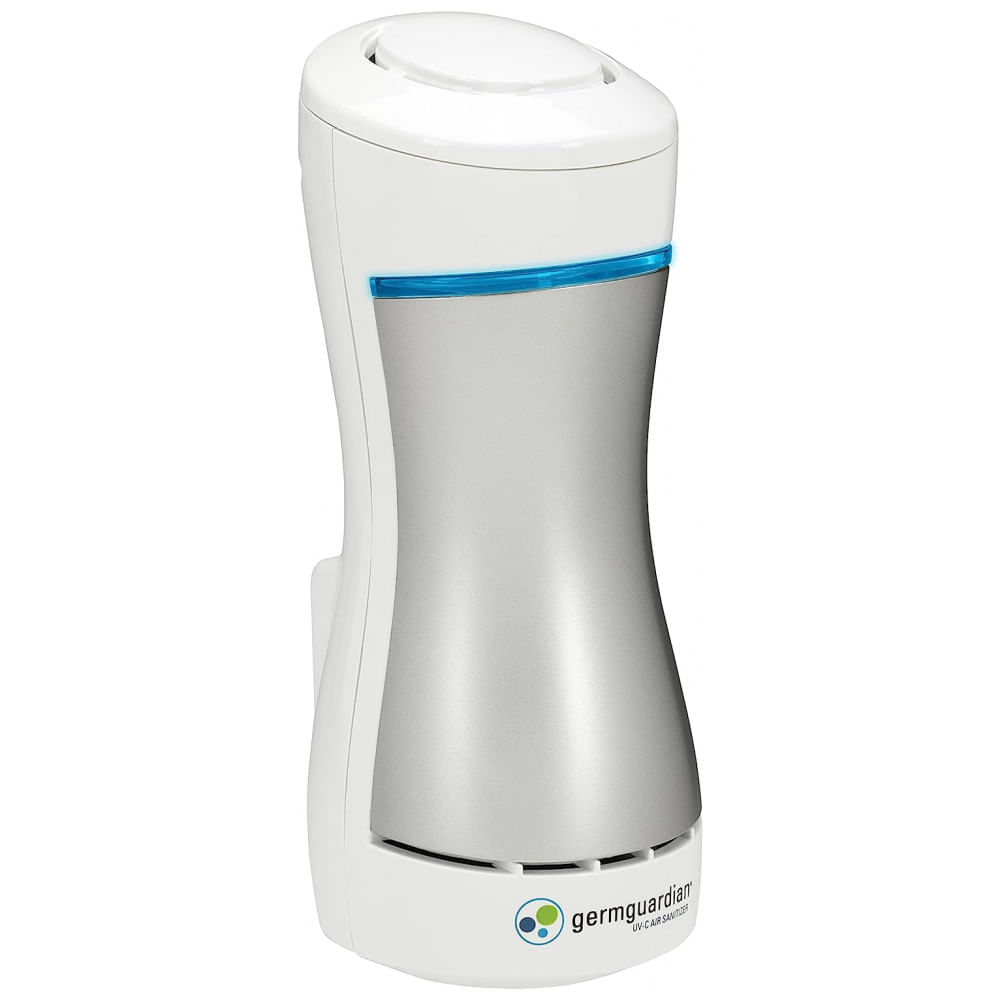 Mini Purificador de Ar Plugável com Luz UVC, 110V, Germ Guardian, Branco