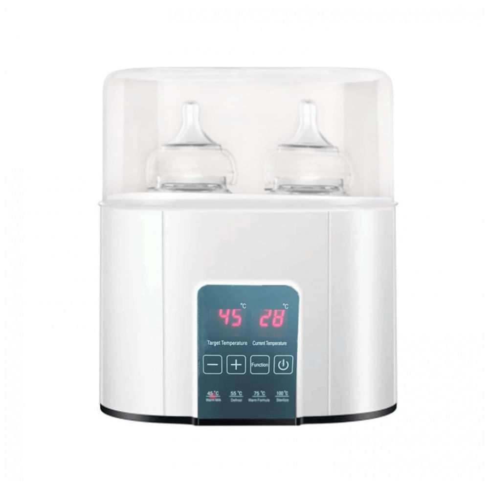 Aquecedor de Mamadeira 2 em 1 com Painel Digital, Tamanho Padrão, GYBEST Z 7, Branco