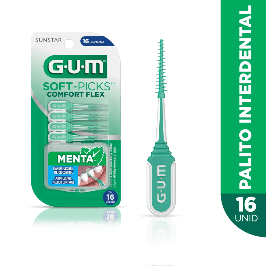 Encontraproduto.com.br - Soft-Picks Gum Comfort Flex Mint