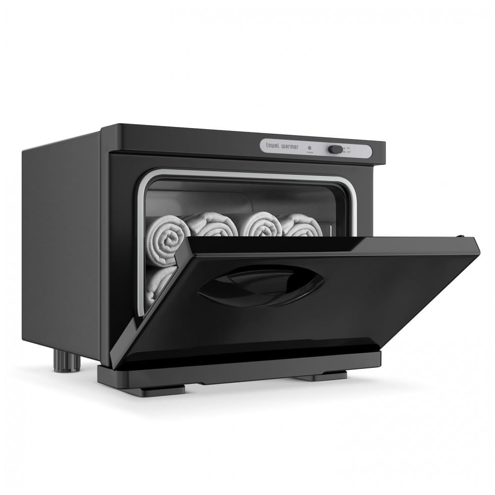 Aquecedor de Toalha Elétrico para Barbearia 8L, 110V, StateRiver, Preto