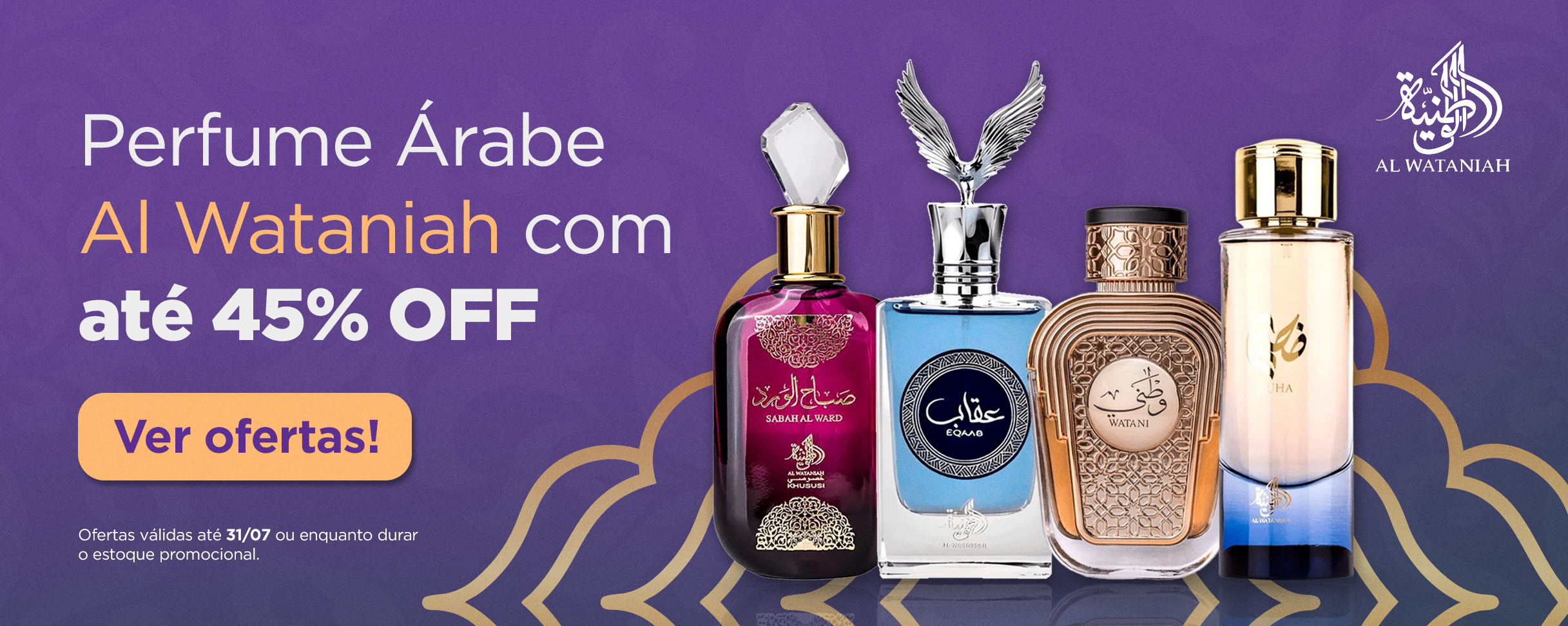 Festival de Perfumes importados - Al Wataniah